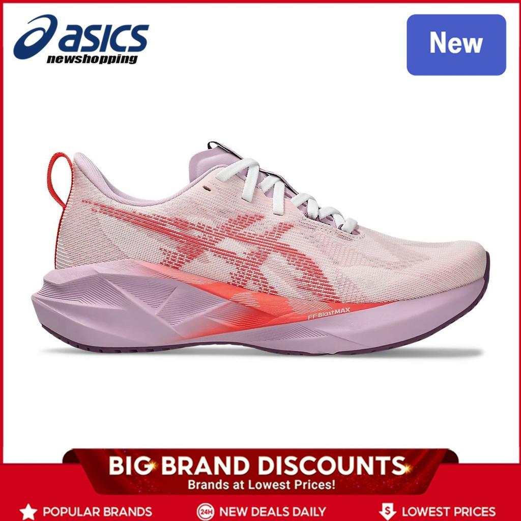 ASICS Nova Blast 5 รองเท้าวิ่ง-รองเท้าผ้าใบ Low-Top ระบายอากาศได้ Unisex U7HB