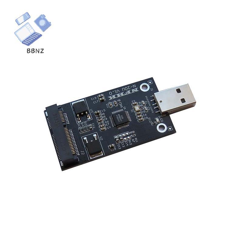 [BBNZ] การ์ดอะแดปเตอร์ USB 2.0 ถึง mSATA SSD mSATA SSD เป็น USB 2.0 การ์ดอะแดปเตอร์ TH ราคา ถูกที่สุด ดีลบีเคเค รูปภาพหลัก