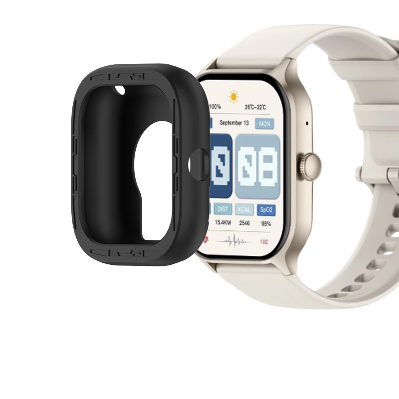 COLMI P77 ป้องกันหน้าจออุปกรณ์เสริมสําหรับ COLMI P77 ฝาครอบซิลิโคนป้องกันฟิล์ม Smartwatch กรณีกรอบป้