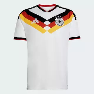 adidas ฟุตบอล เสื้อฟุตบอลชุดเหย้าทีมชาติเยอรมนี 26 ผู้ชาย สีขาว KD8363