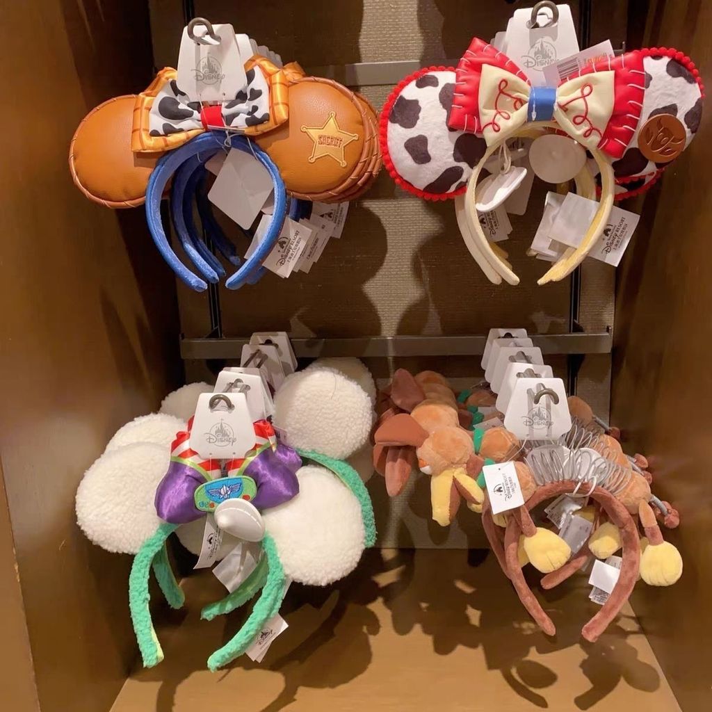 Shanghai Disney Toy Story Woody Triss ที่คาดผมสุนัขฤดูใบไม้ผลิ ที่คาดผม Park Dress Up ที่คาดผมน่ารัก