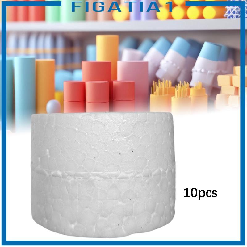 [figataia1] 10ชิ้นโฟมวงกลมสําหรับงานฝีมืออเนกประสงค์เรียบหลอดโฟมพรรคโปรดปรานสําหรับ ทําเอง ศิลปะและอุปกรณ์งานฝีมือการจัดดอกไม้ - รูปที่ 3
