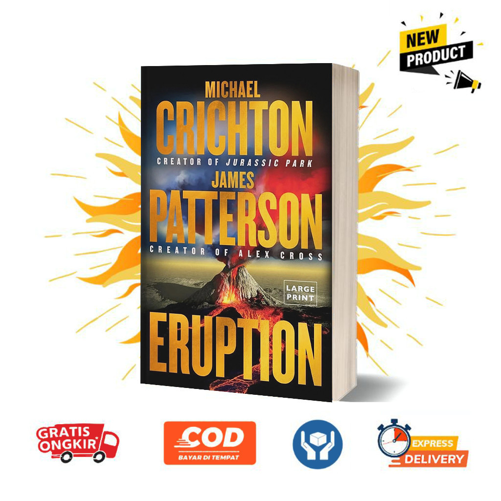 Eruption โดย Michael Crichton (อังกฤษ)