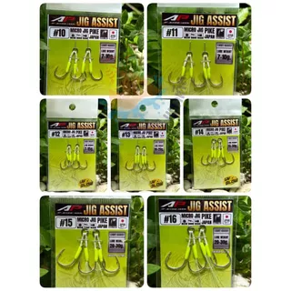 เบ็ดจิ๊ก เบ็ดไมโครจิ๊ก AP Jigging Hooks– JIG ASSIST MICRO / PIKE