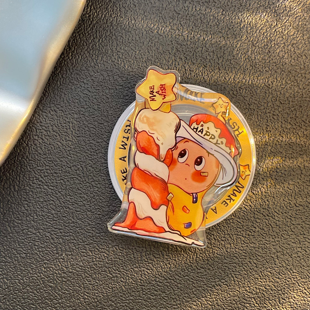 Magsafe ขาตั้ง griptok magsafe Super น่ารักเทียนหมุน Star Villain Magsafe Magsafe แม่เหล็กถุงลมนิรภั