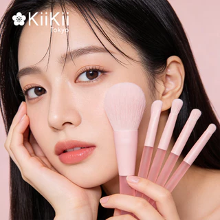KiiKii แปรงปัดแก้ม แปรงแต่งตา ขนแปรงนุ่ม แปรงปัดแก้ม ขนแน่น ใช้งานได้หลากหลาย ไม่ระคายเคือง