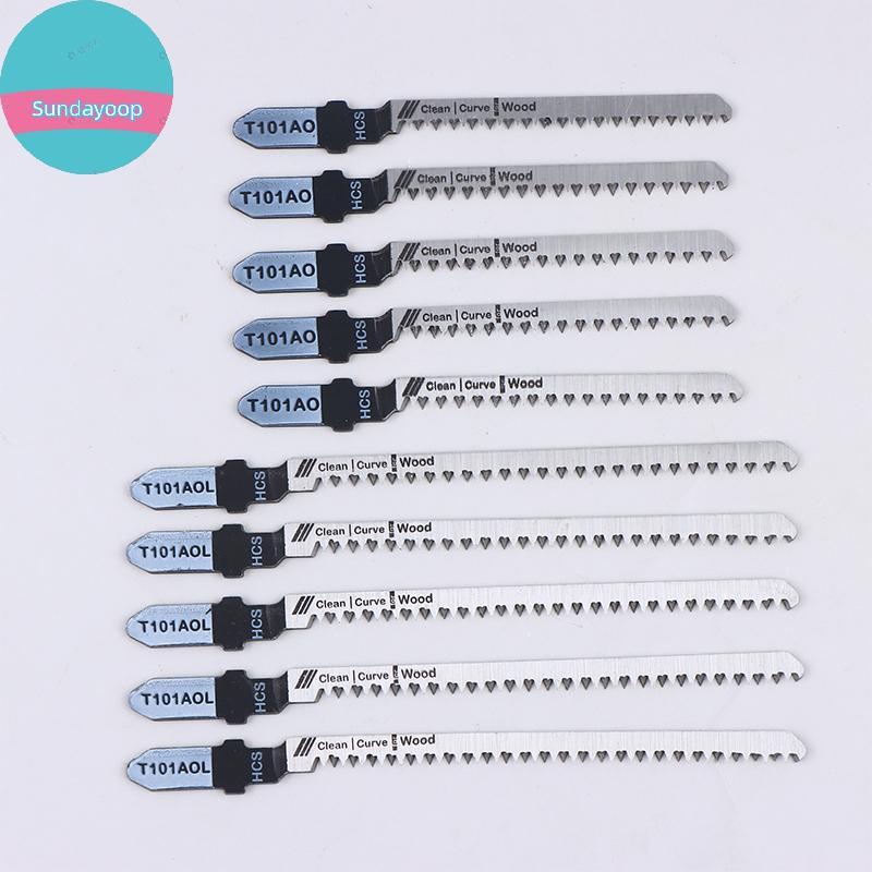 Sund 5 ชิ้น T101AOL T101AO Jig Saw des ชุด 20 Tpi, T-Shak, สําหรับ Precision ตัดและทําความสะอาดขอบไม