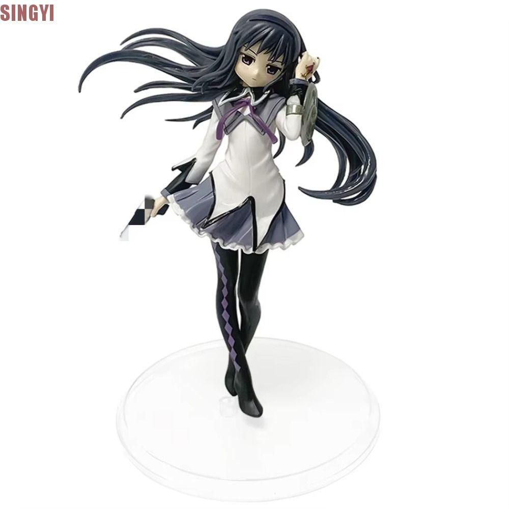 SINGYI Akemi Homura รุ่น, ของเล่นโต๊ะเครื่องประดับ Madoka Magica รูป, เด็กตุ๊กตา PVC 16.5 ซม.อะนิเมะ