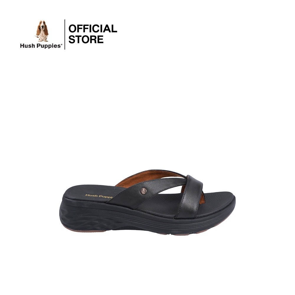 Hush Puppies รองเท้าผู้หญิง รุ่น HP 8WSFI3615A - สีดำ (รองเท้าแตะแบบสวม)