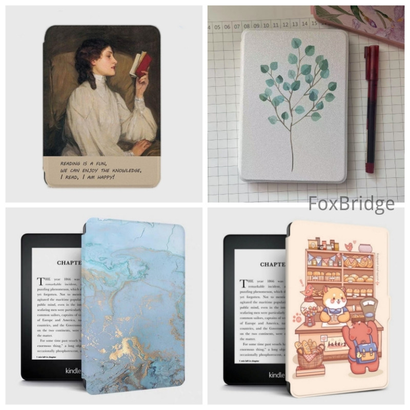 เคสจุดหรูหรา 2019 ใหม่ 10th gen ฝาครอบอัจฉริยะ J9G29R 2019 Basic 10th E-readers เกราะป้องกัน