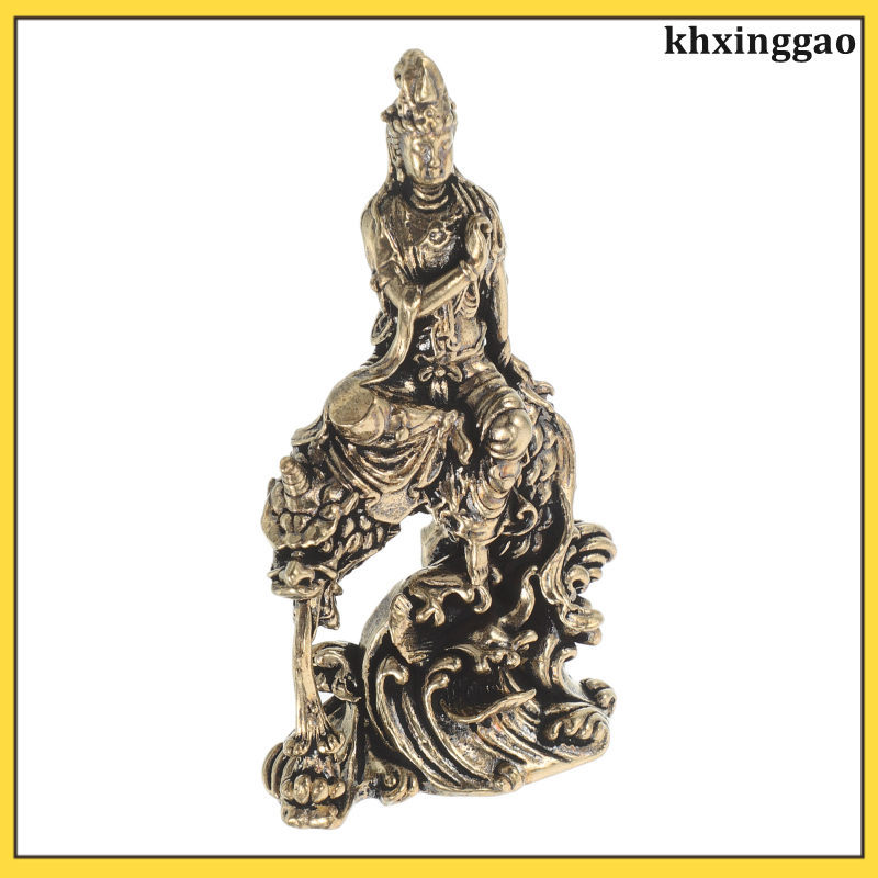 รูปปั้น Fengshui สะสมตุ๊กตาเจ้าแม่กวนอิมโบราณ khxinggao