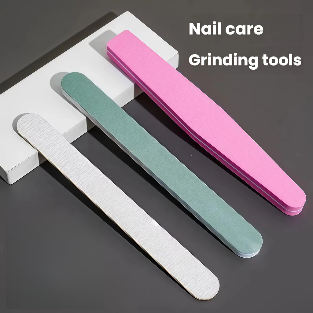 ชุดดูแลเล็บ: ชุดตะไบเล็บสําหรับการสร้าง, Smoothing & Polishing, Emery Boards, พัฟฟองน้ํา, เหมาะสําหรับเล็บธรรมชาติและอะคริลิค, ใช้ในบ้านและร้าน