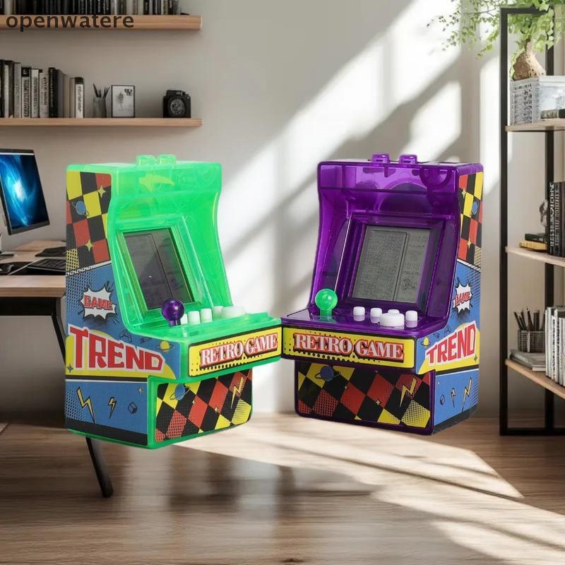 Openwatere Portable Tetris Mini Arcade Game Console - ของเล่นตั้งโต๊ะย้อนยุค VVV