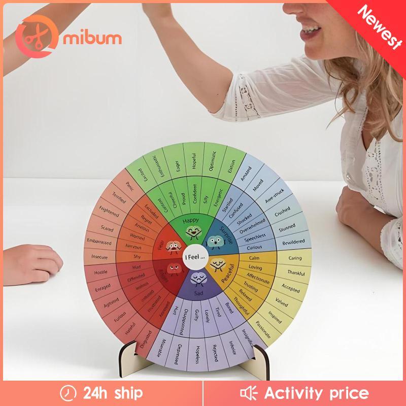 [Mibum] Feeling Wheel Decor ของตกแต่งโต๊ะทํางานสําหรับของขวัญห้องทํางาน การจมน้ําโรงเรียน