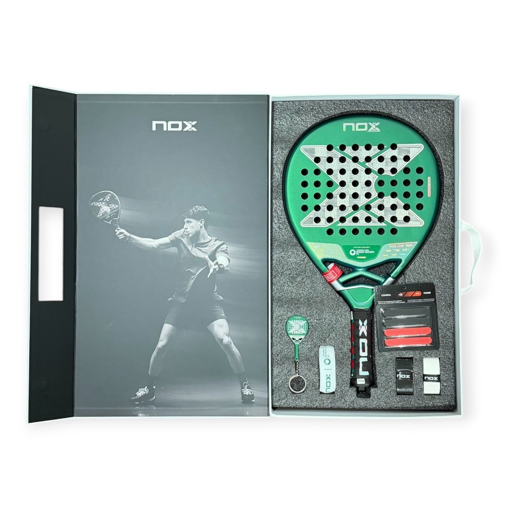 ไม้ Padel racket Nox Pack AT10 Genius 18K Limited Edition Riyadh P1 26 ของแท้ พร้อมส่ง