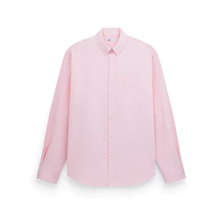 AIIZ (เอ ทู แซด) - AIIZ เสื้อเชิ้ตผู้ชายแขนยาวผ้าอ๊อกฟอร์ดสีพื้น AIIZ Men's Oxford Long Sleeve Shirt