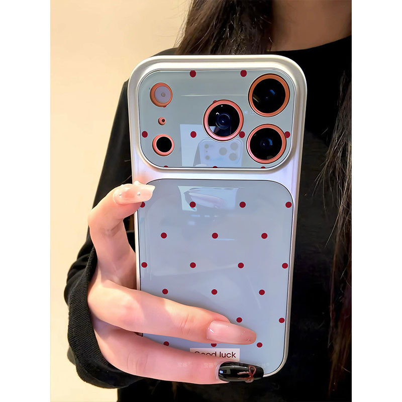 DSC514 สําหรับ iphone กันกระแทกเกาหลีน่ารักเคสโทรศัพท์ 17PRO 18 17 16 ProMax/15 Pro max 16plus 14 13pro max 16pro 12 11 ins ครอบคลุมเต็มรูปแบบผู้หญิงการ์ตูน Lanyard เคสกันกระแทก
