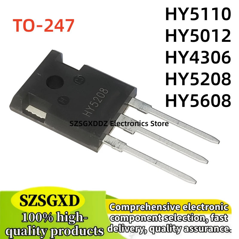 5PCS HY4306 HY5208 HY5608 HY5012 HY5110 HY4306W HY5208W HY5012W HY5608W HY5110W TO-247 Field Effect 