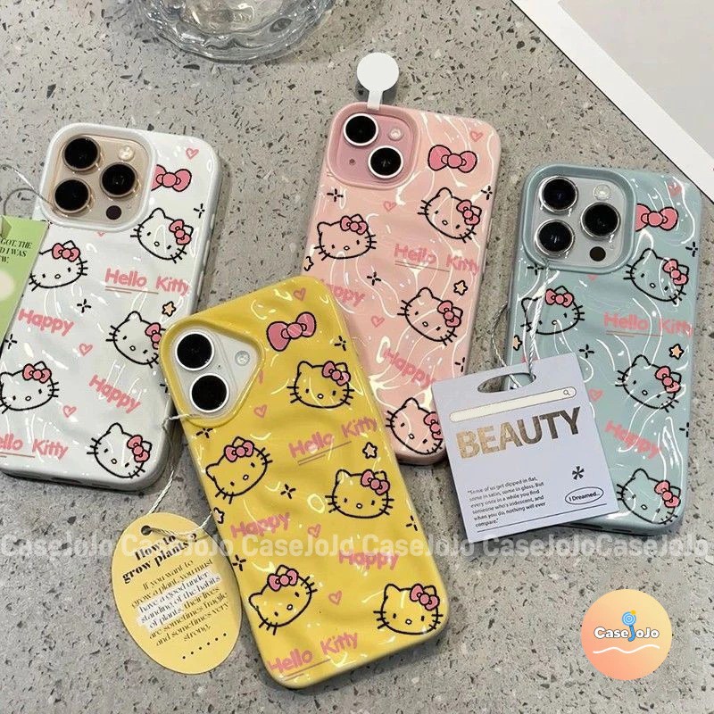 เคสผิวรอยยุบอุกกาบาต 3D ลายแมวน่ารัก สำหรับ VIVO Y20 Y36 Y91 Y16 Y17 Y28 Y02 Y17S Y21 Y91C Y03 Y19S Y22 Y15S Y29 Y04