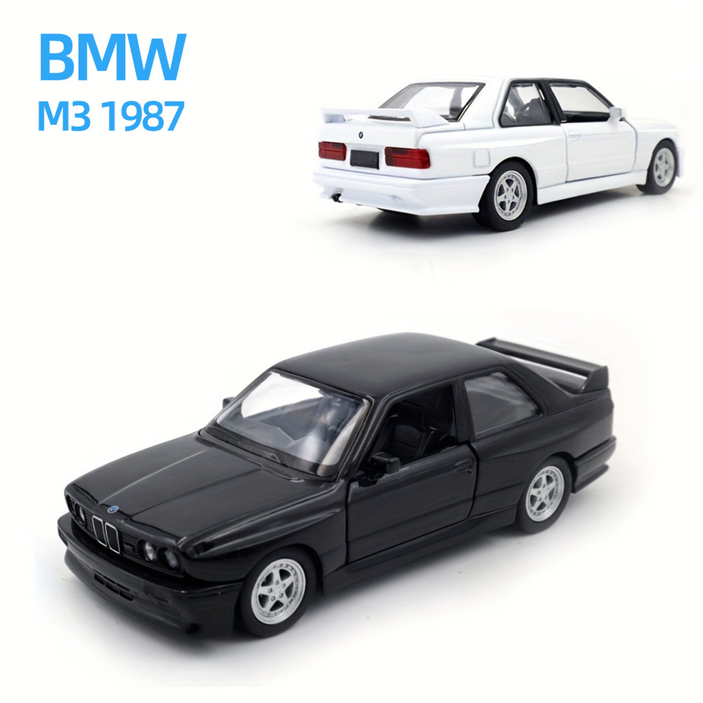 1:36 Scale 1987 BMW E30 M3 – Collectors Display Model ของขวัญที่สมบูรณ์แบบสําหรับวัยรุ่นและผู้ใหญ่