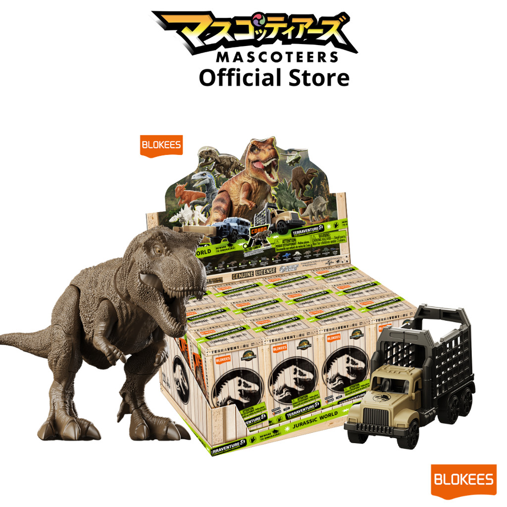 BLOKEES กล่องสุ่ม(ยกกล่อง) Jurassic World 75641 - Terraventure TS01 Natural Museum ของเเท้ 100%