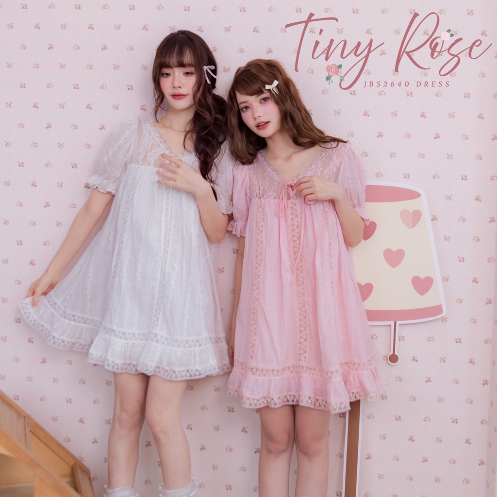 #JBS2640 Tiny Rose Dress Joobs studio