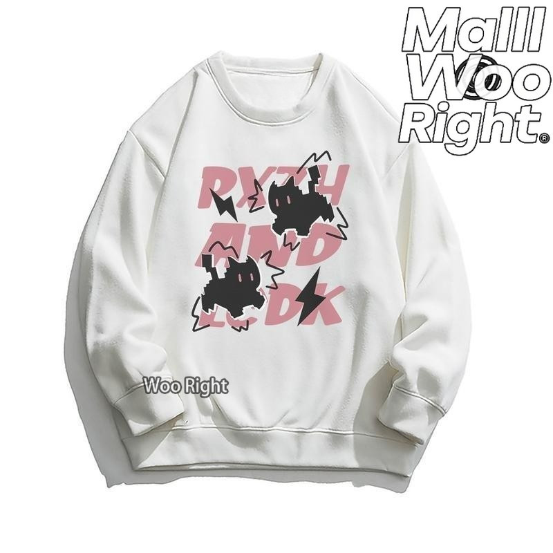 จัดส่งตลอด 24 ชั่วโมง เสื้อกันหนาวผู้ชาย Oversize สีพื้นเรียบง่าย โปรโมชั่นพิเศษ เสื้อสเวตเตอร์คอกลม พร้อมส่งทั่วประเทศ