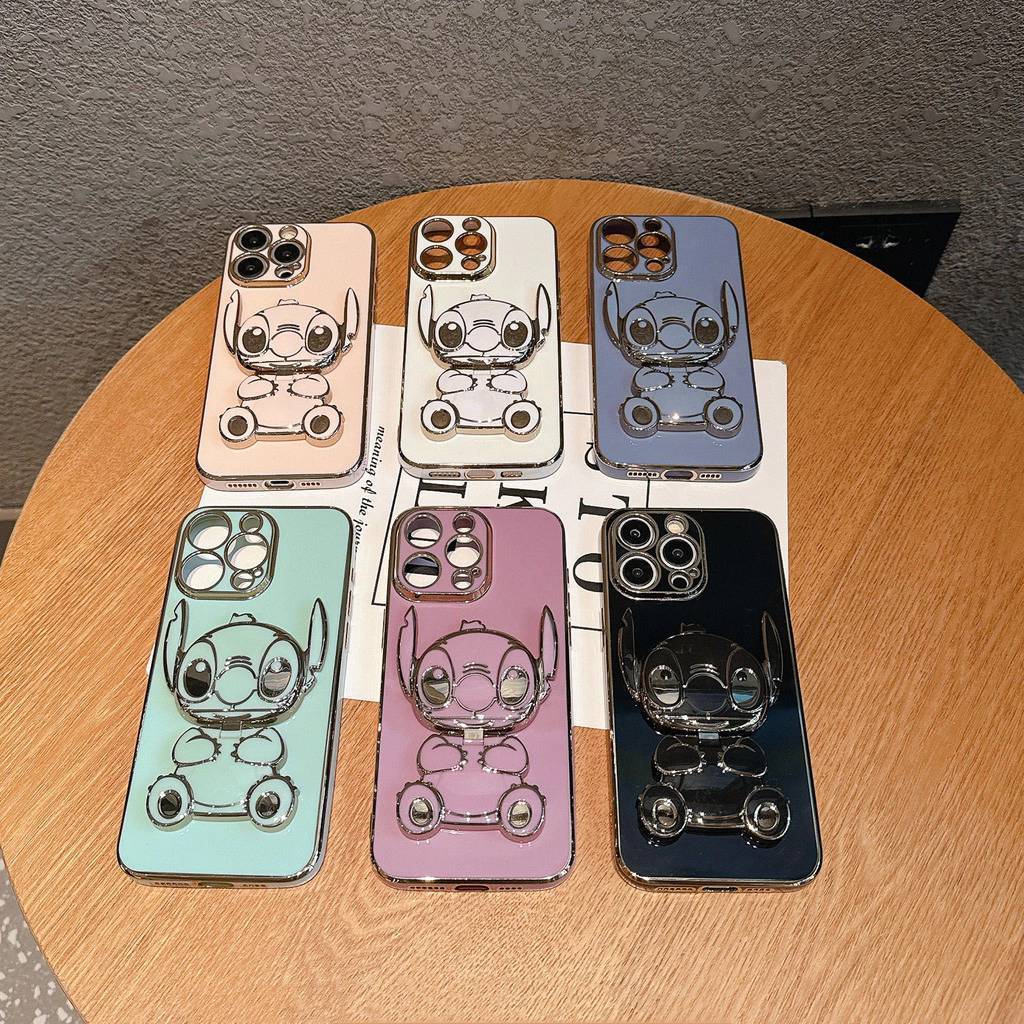 เคส สติชกระจก ตั้งได้ สำหรับรุ่น Oppo A83 A78 A58 Reno8T Reno7Z Reno8Z A96 เคสโทรศัพท์ กันกระแทก เคส