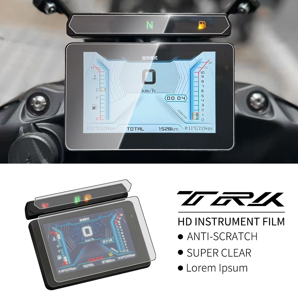 For Benelli K 702X K702X K702 X 702 X 2023 Accessories Morcycle Scratch Cluster Screen HD Insument P