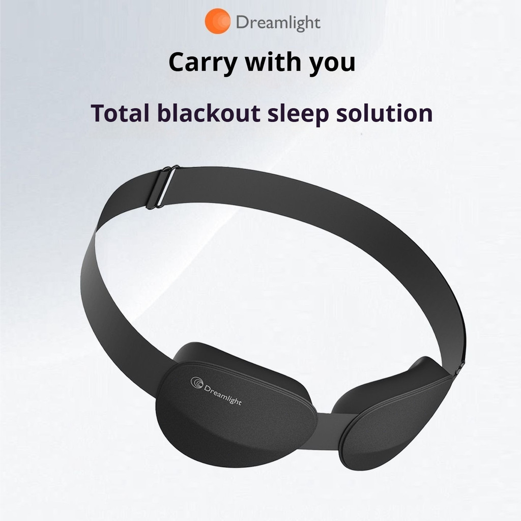 Dreamlight Travel Eye Mask บังแสงแบบพกพา 3D สามมิติ Sleep Aid นักเรียนชายและหญิงผู้ใหญ่ Napping Eye Mask