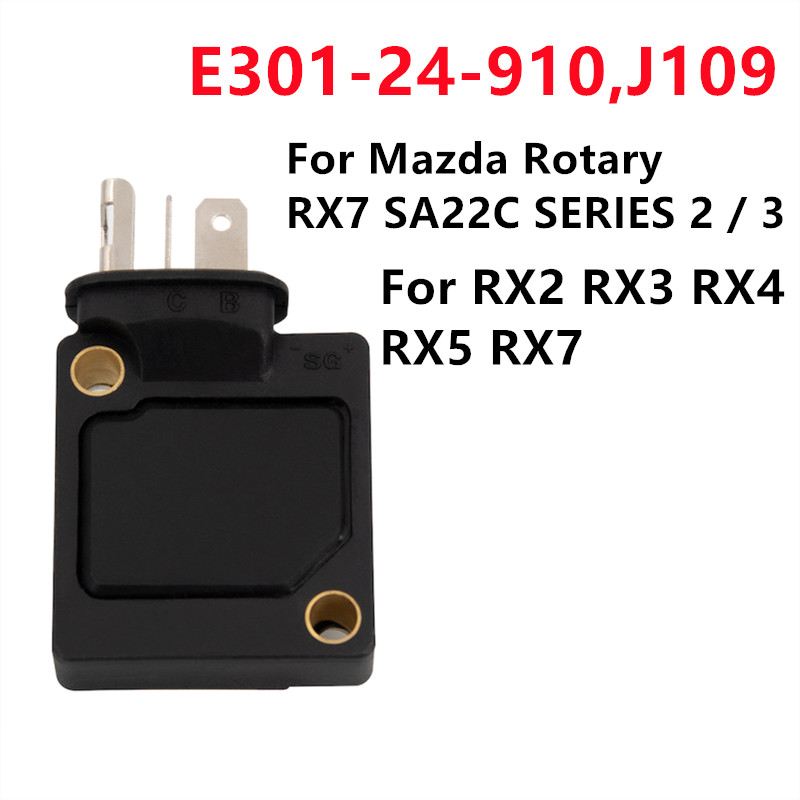 E301-24-910 LX642 J-109 J109 Lgnition โมดูลสําหรับ 81-85 MAZDA ROTARY RX7 SA22C SERIES 2 3 RX2 RX3 R
