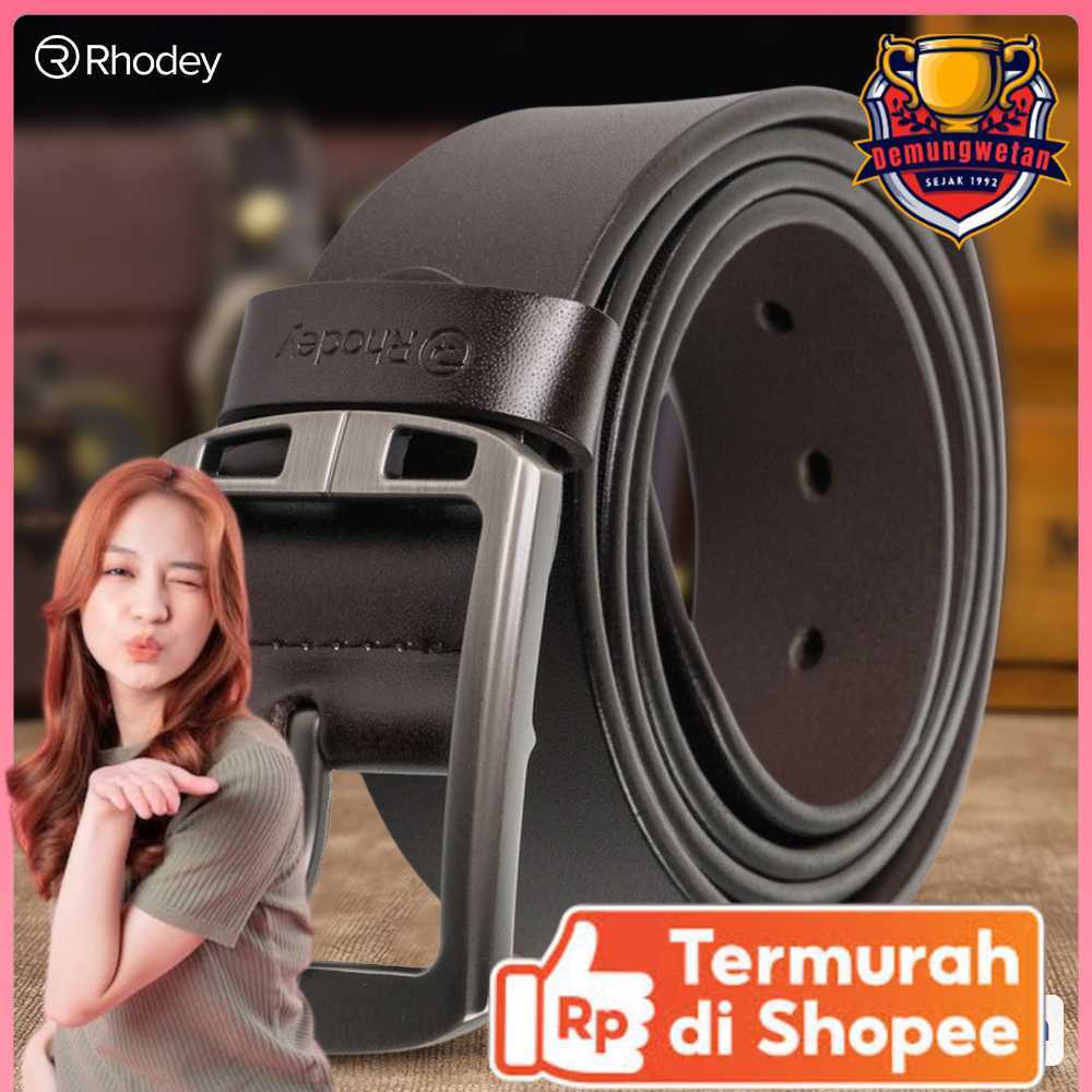 เข็มขัดผู้ชายหนังแท้ Rhodey - XF001