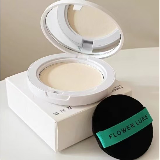 Ode to the Flowers Powder Setting Makeup Oil Control คอนซีลเลอร์ 7.2g Long-Lasting Wet Dry Dual-Use 