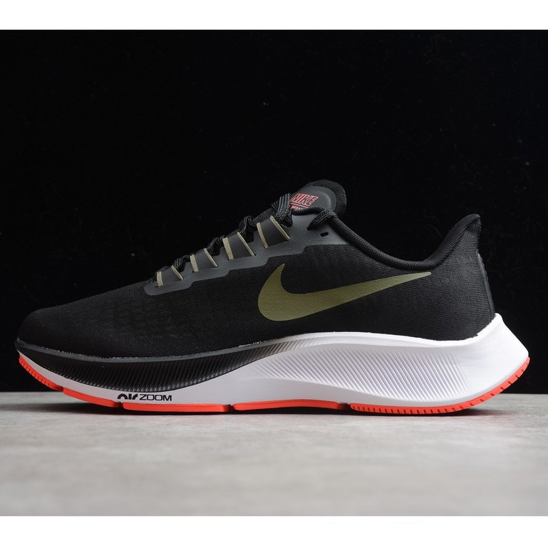 Air Zoom Pegasus 37 รองเท้าวิ่งผู้ชายกีฬารองเท้า Turbo 37th รองเท้าผ้าใบ BQ9646-004