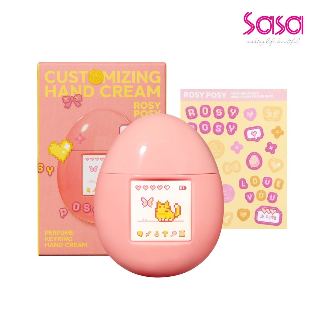 Mumchit Keyring Hand Cream (Rosy Posy)(1pc)