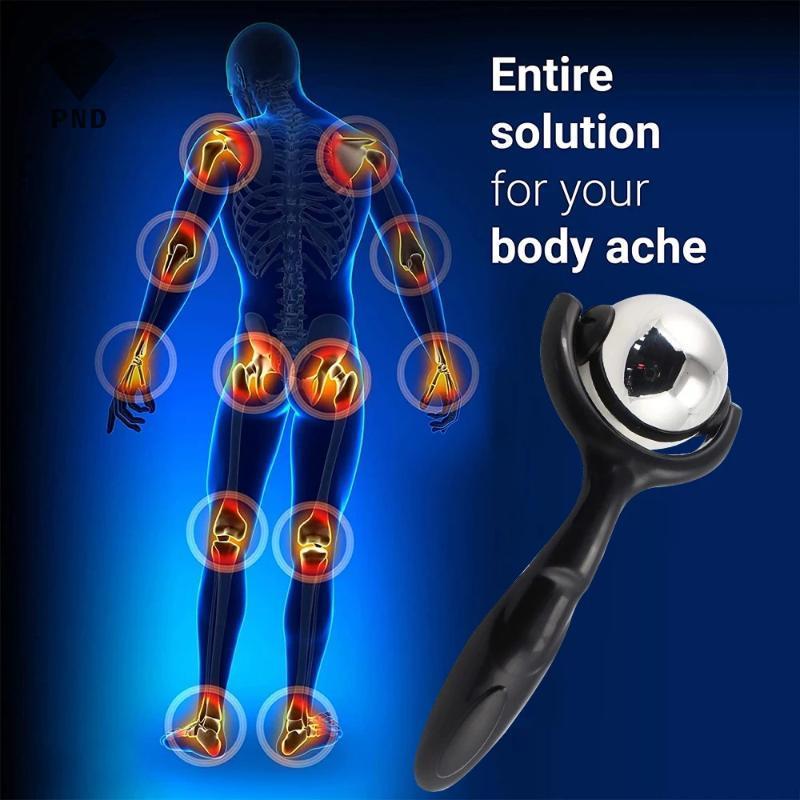 ลูกกลิ้งลูกบอลนวด PND - สําหรับเนื้อเยื่อลึกและบรรเทากล้ามเนื้อของแข็งและความเครียด ร่างกาย คอ หลัง 