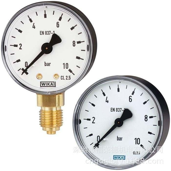 WIKA เครื่องวัดความดัน 111.10.063/0-6bar/Mpa/การเชื่อมต่อด้านข้าง/G1/4B WIKA Agent