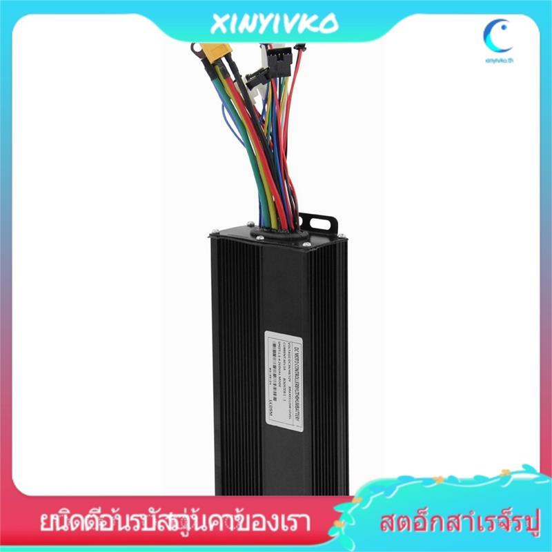 [xinyivko.th] ตัวควบคุมแบบไม่มีแปรงคลื่นไซน์เวฟสามโหมด 40A สําหรับรถจักรยานไฟฟ้า 36/48V/52V เหมาะกับ