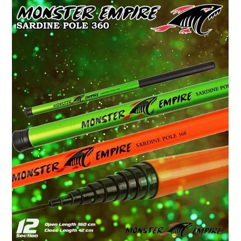 MONSTER EMPIRE SARDINE POLE TEGEK ROD