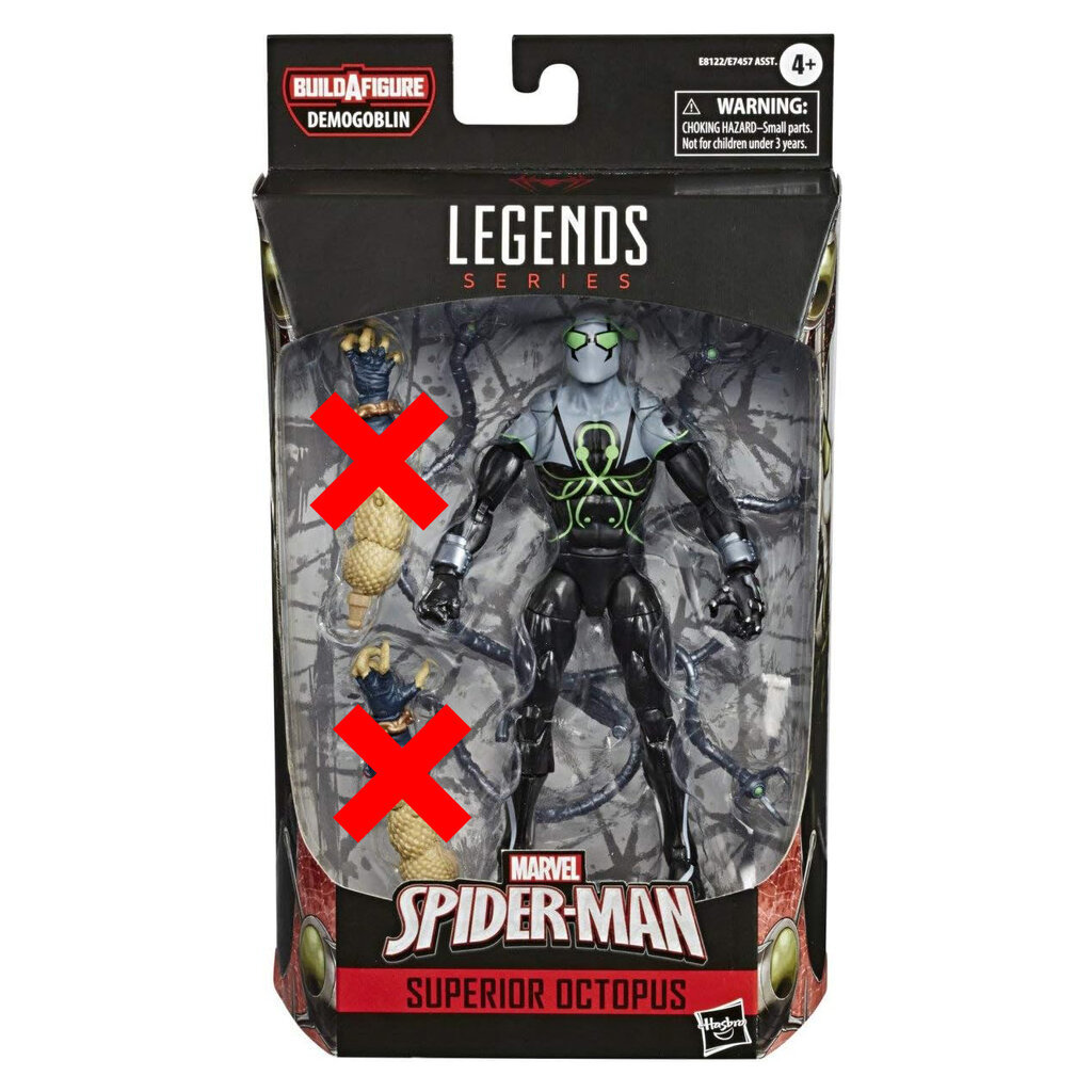 Hasbro Marvel Legends Series Spider-Man Superior Octopus 6-inch Figure ฮาสโบร มาร์เวล เลเจนด์ ซีรี่ย