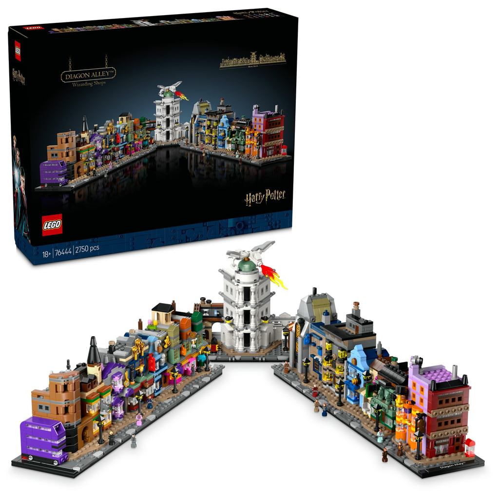 LEGO Harry Potter Hogwarts Express and Hogsmeade Station Toy Set 76423
