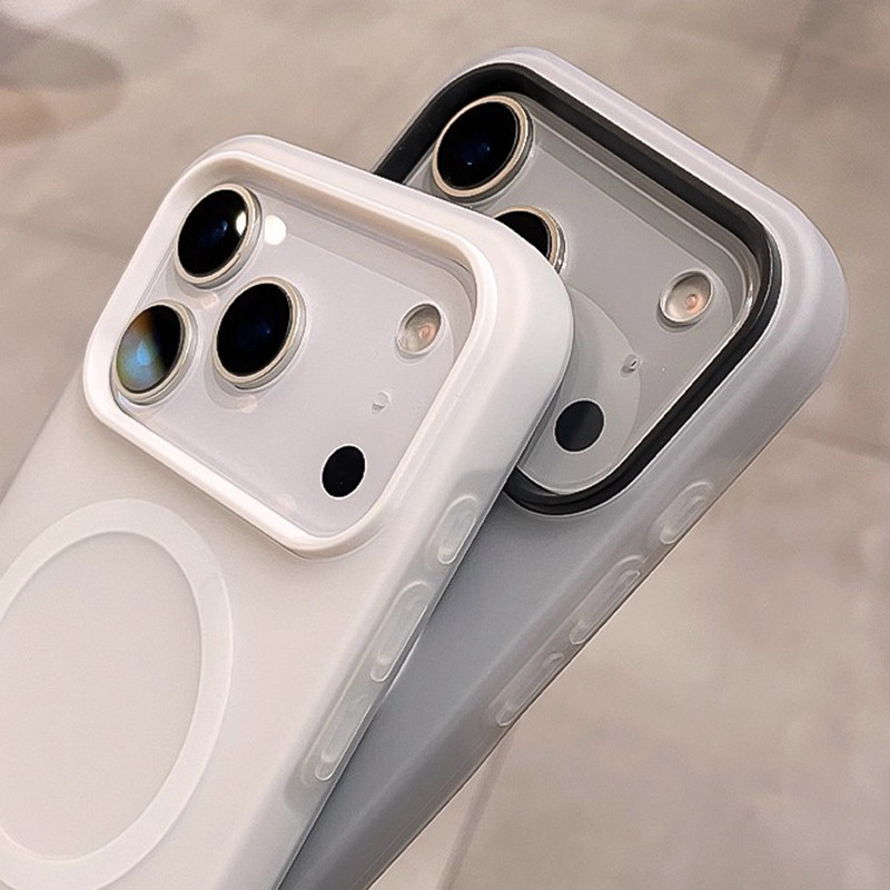 สําหรับXiaomi Redmi 15C 14C 13 Redmi A5 A4 A3 Pro Poco C71 C75 C85 โปร่งแสงMatteแม่เหล็กเคสโทรศัพท์สีลูกกวาดกันกระแทกซิลิโคนแข็งฝาครอบ - รูปที่ 6