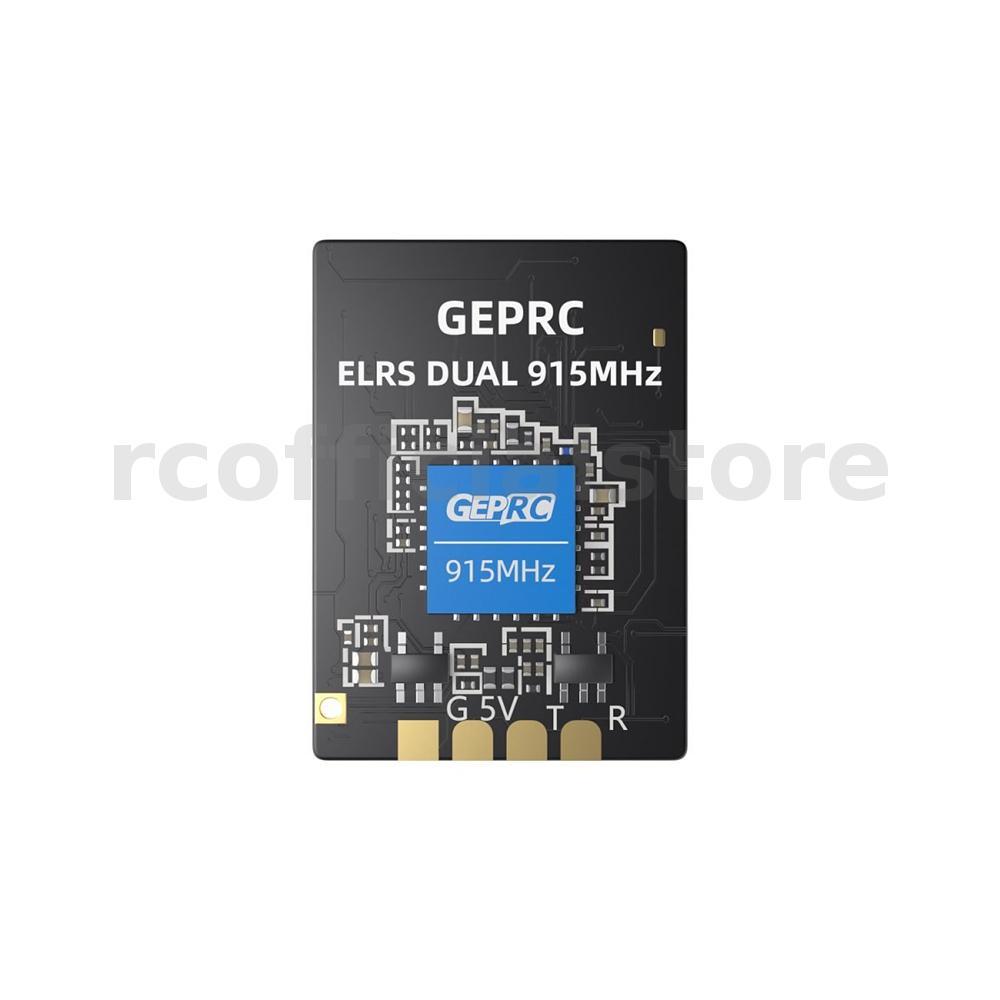 GEPRC ELRS DUAL 915M Diversity Receiver 915MHz 868MHz ในตัว WIFI ยาว T เสาอากาศรุ่นสําหรับ RC Drones