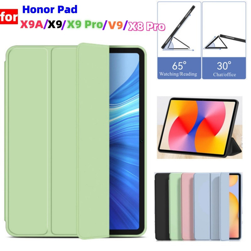สําหรับ Honor Pad Pad X9 / Pad X9a / Pad X9Pro / Honor X8Pro/ Pad V9 เคสแท็บเล็ต PU ซองหนังพลิก
