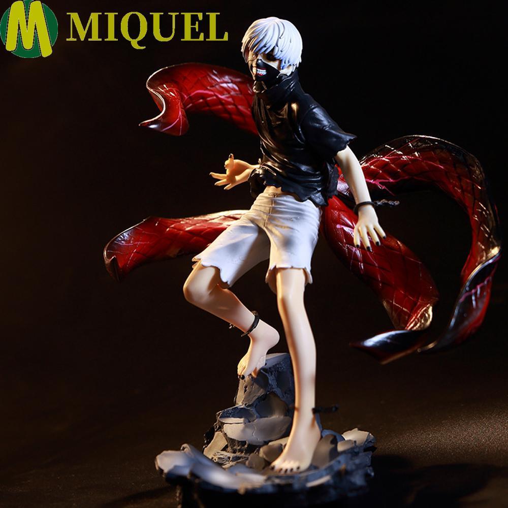 MIQUELZA Ken Kaneki รูป 2 หัวของสะสม 1/8 Scale ของเล่น Action Figure