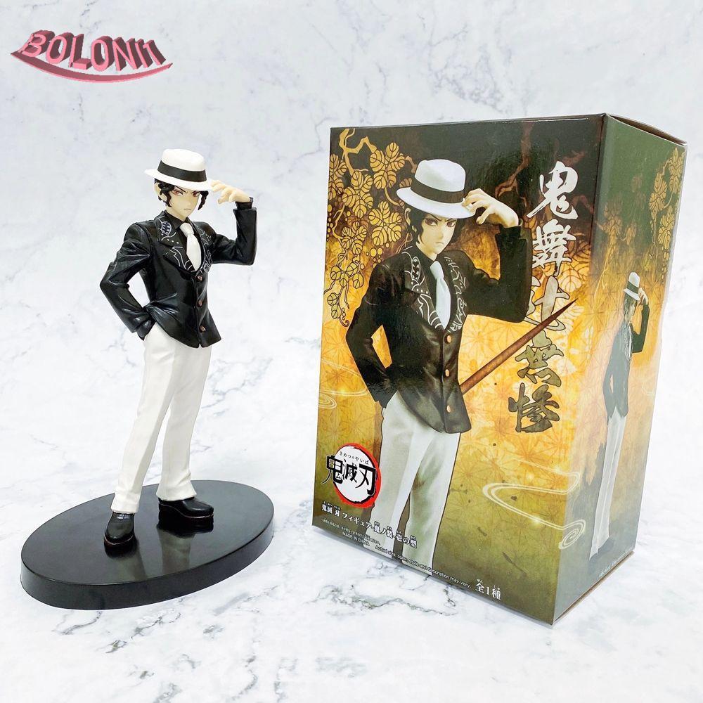 BO Kibutsuji Muzan ญี่ปุ่นสําหรับของขวัญ PVC ของเล่นตุ๊กตา 17 ซม.Kimetsu ไม่มี Yaiba