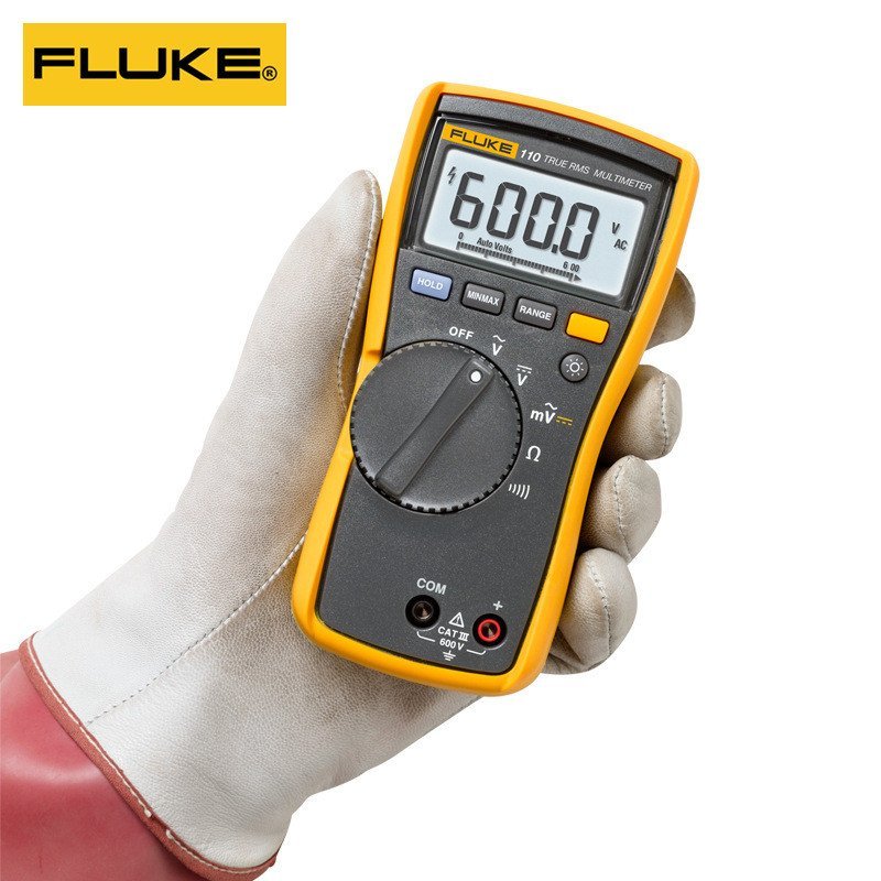 Digital FLUKE มัลติมิเตอร์แท้ มัลติมิเตอร์ F110 ค่า Valid FLUKE มัลติมิเตอร์ 1W16