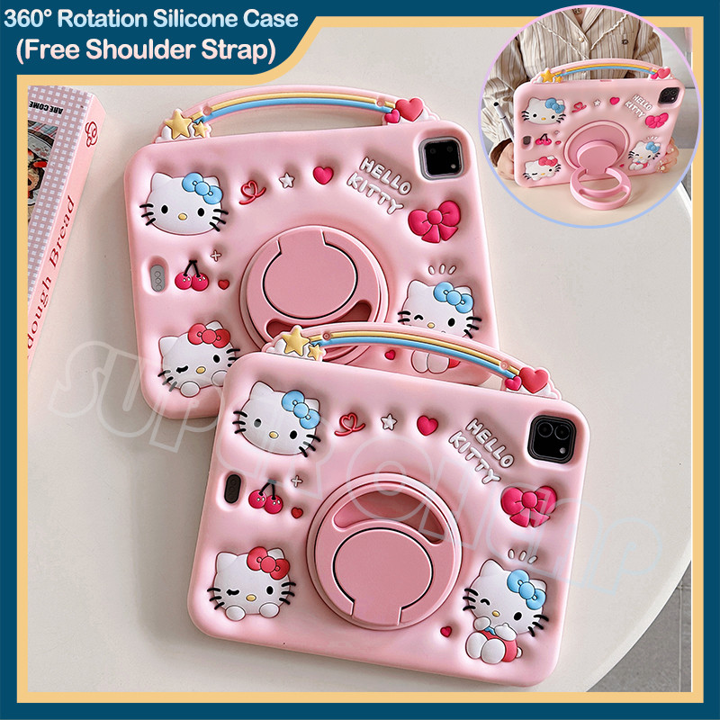 สําหรับ Redmi Pad 2 2025 4G Redmi Pad SE 11 2023 SE 8.7 4G 360° ฝาครอบเคสขาตั้งแบบพับได้แบบหมุนได้