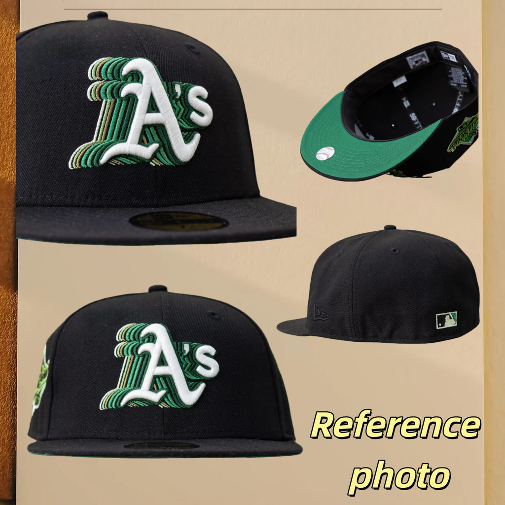 Mens Flat Brim Hat Oakland Athletics 1989 World Series Edition