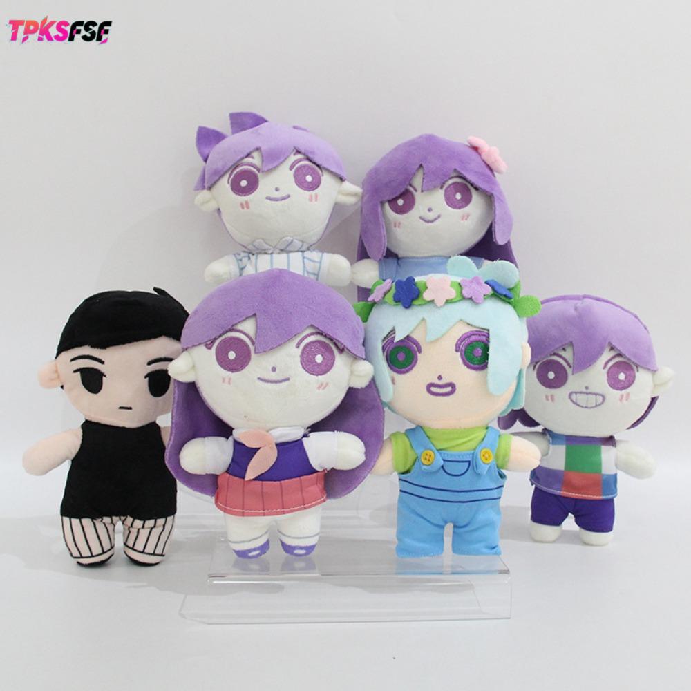 TPKSF OMORI ตุ๊กตาตุ๊กตา,Omori 20 ซม.คอสเพลย์ Props, Sunny Merch Omori Plush เกมที่เกี่ยวข้องตุ๊กตาห